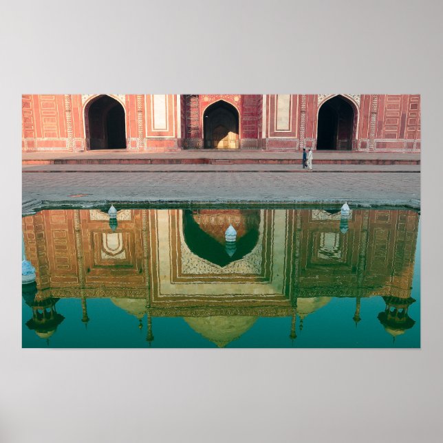 Indien, Uttar Pradesh, Agra. Zu den 2 Poster (Vorne)