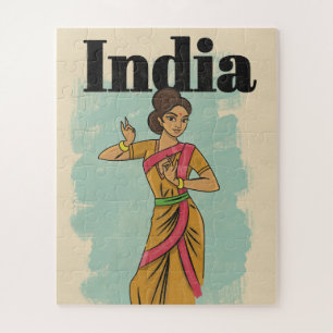 Indien Vintage-Reiseposter