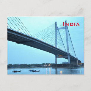 Indien Vintage Tourismus Reise Hinzufügen Postkarte