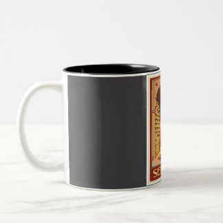 Indien Vintage Travel Zweifarbige Tasse