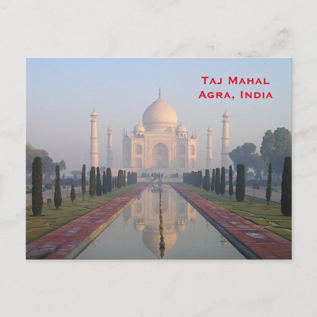 Indien - Vintager Tourismus Postkarte (Vorderseite)