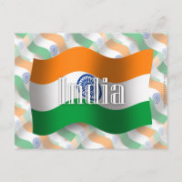Indien Waving Flag