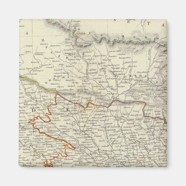 Indien X Magnet (Vorne)