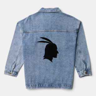 INDIENNE NATIVE AMERICAN UNISEX Denim Jean Jacket