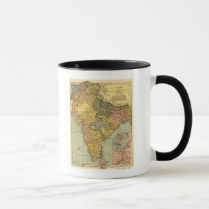 IndienPanoramakarte Indien Tasse
