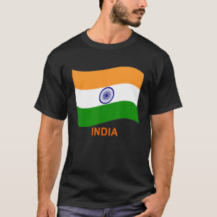 Indiens harat-indische Waving-Flag T-Shirt