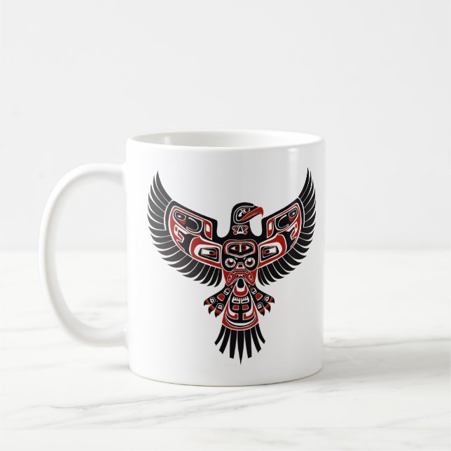 Indigene Haida-Bevölkerung im Pazifik im Nordweste Kaffeetasse (Links)
