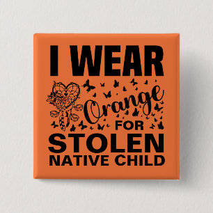 Indigene Indigene Indigene Orange Day Button