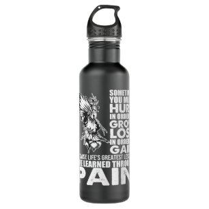 Indigene Indigene, INSPIRIERTE CHIEF. PAIN Edelstahlflasche
