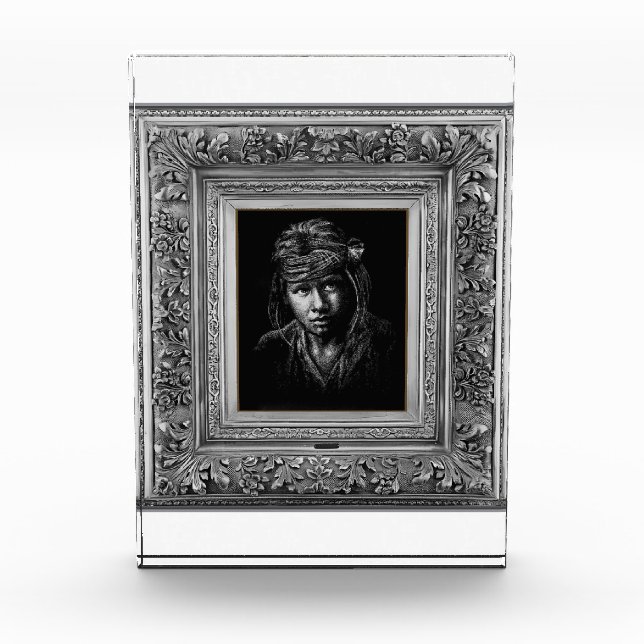 Indigene Indigene Ureinwohner. Fotoblock (Vorderseite)