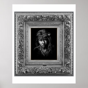 Indigene Indigene Ureinwohner. Poster