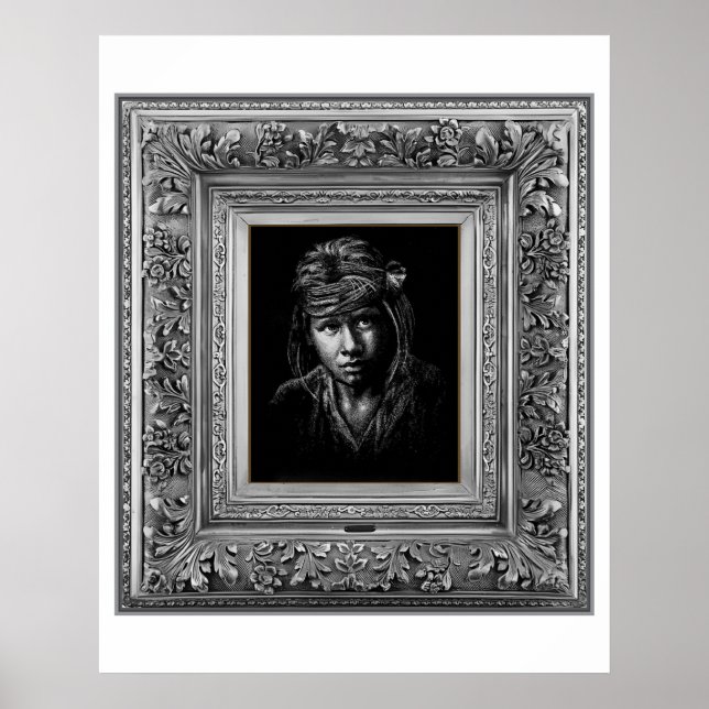 Indigene Indigene Ureinwohner. Poster (Vorne)