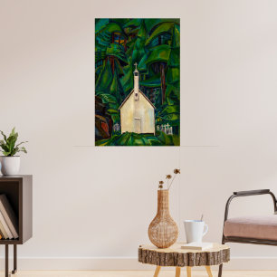 Indigene Kirche Emily Carr Poster