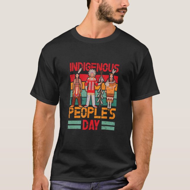 Indigene Menschen T-Shirt (Vorderseite)