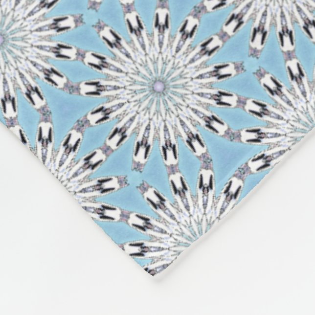 Indigene Winterblüte Fleecedecke (Ecke)
