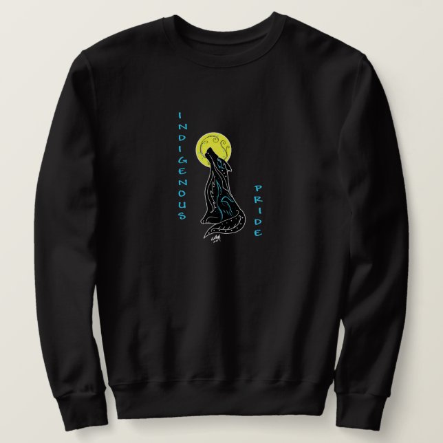 Indigener Stolz Sweatshirt (Design vorne)