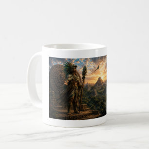 Indigener Wächter der antiken Städte Kaffeetasse