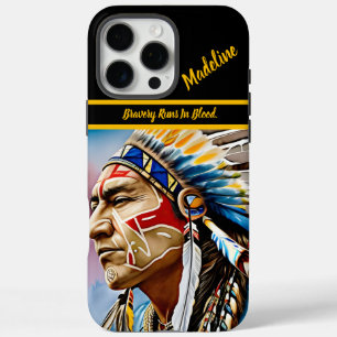 Indigener Wilder Flair iPhone 16 Pro Max Hülle