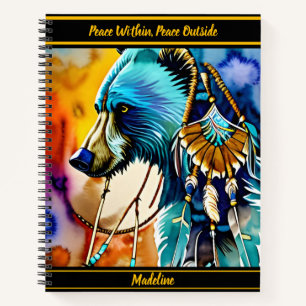 Indigenes Design-Notebook: Künstlerischer Flair Notizbuch