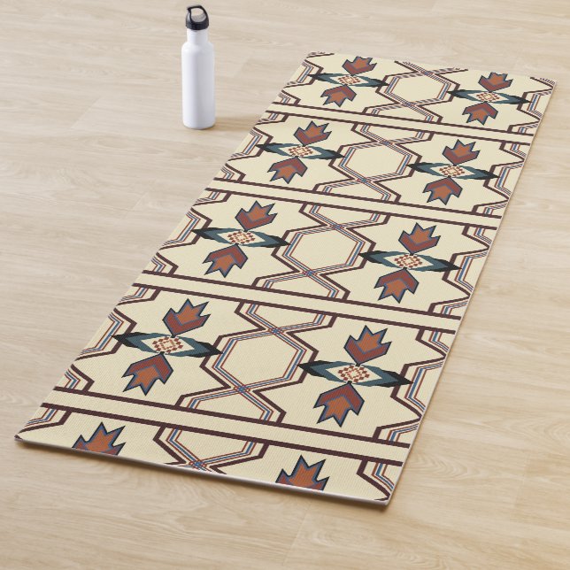 Indigenous Print 1 Yoga Mat Yogamatte (Beispiel)