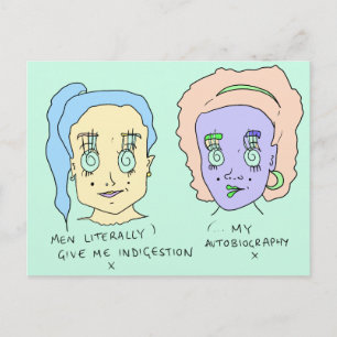 Indigestion Impression de carte postale #suren