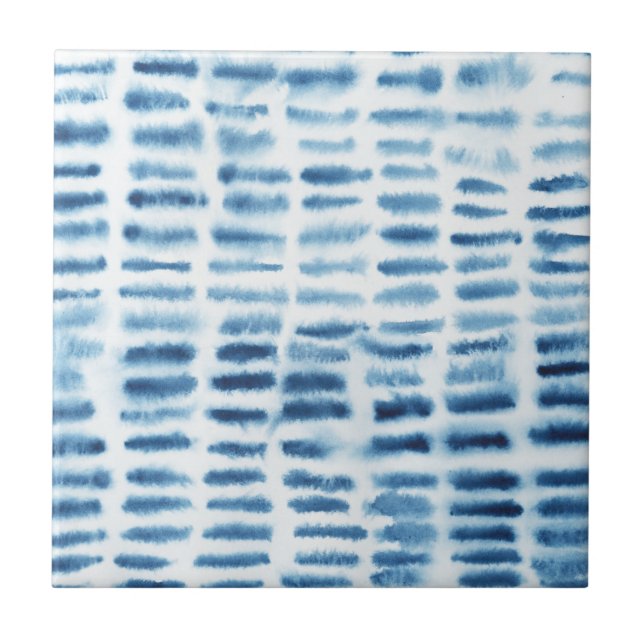 Indigio Wassercolor Print Fliese (Vorderseite)