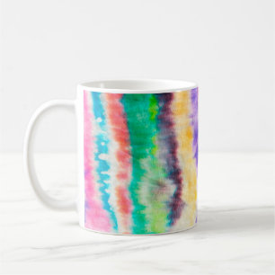 Indigo alte schmutzige Mauer. Dye Bohemisch. Gelbe Kaffeetasse