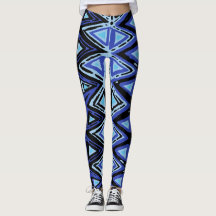 Indigo Batik Leggings