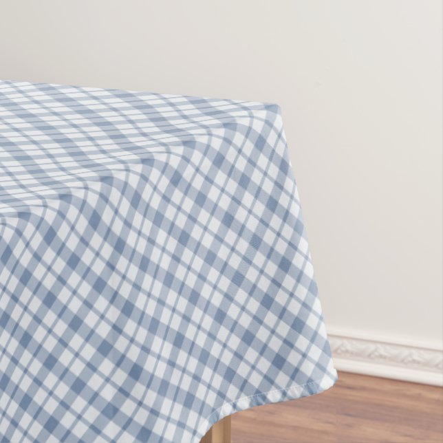 Indigo-Blau-und weißePreppy Karo-Tischdecke Tischdecke (Beispiel)