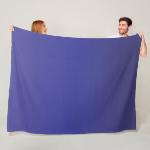 Indigo Blau-Verlauf Fleecedecke