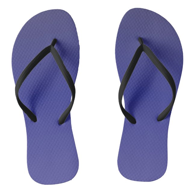 Indigo Blau Verlauf Flip Flops (Fußbett)