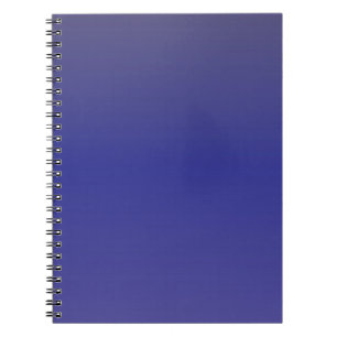 Indigo Blau-Verlauf Notizblock
