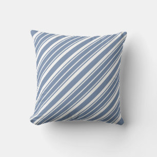 Indigo Blau-Weiß-Schnürkissen Kissen