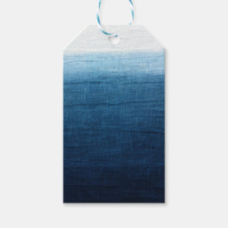 Indigo Blue Dip Dyed/Ombre' Fade Ocean Beauty! Geschenkanhänger