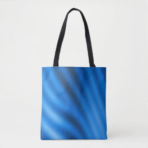 Indigo Blue Gradient Abstrakt Tasche