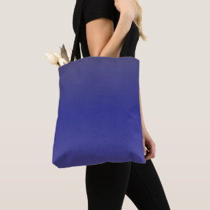 Indigo Blue Gradient Tote Bag Tasche
