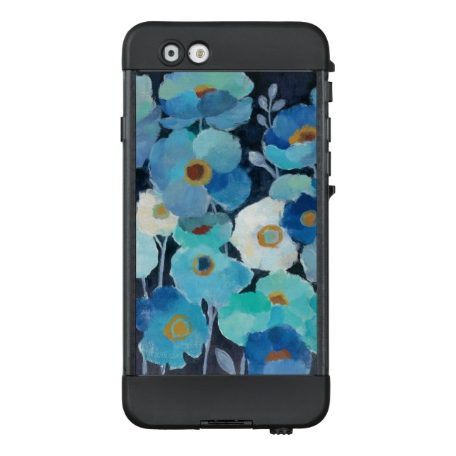 Indigo-Blumen LifeProof iPhone Hülle (Rückseite)