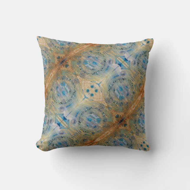 Indigo-Brüder - Kunst-Kissen Kissen (Vorderseite)