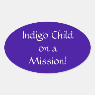 Indigo Child sur un autocollant de mission