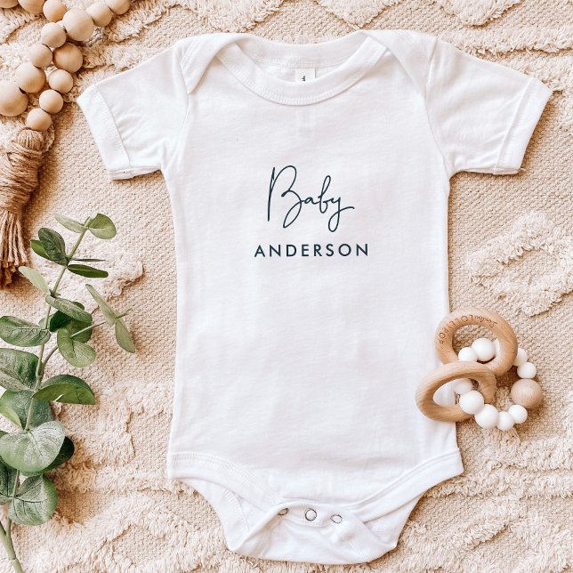 Indigo Custom Baby Name Strampler (Von Creator hochgeladen)