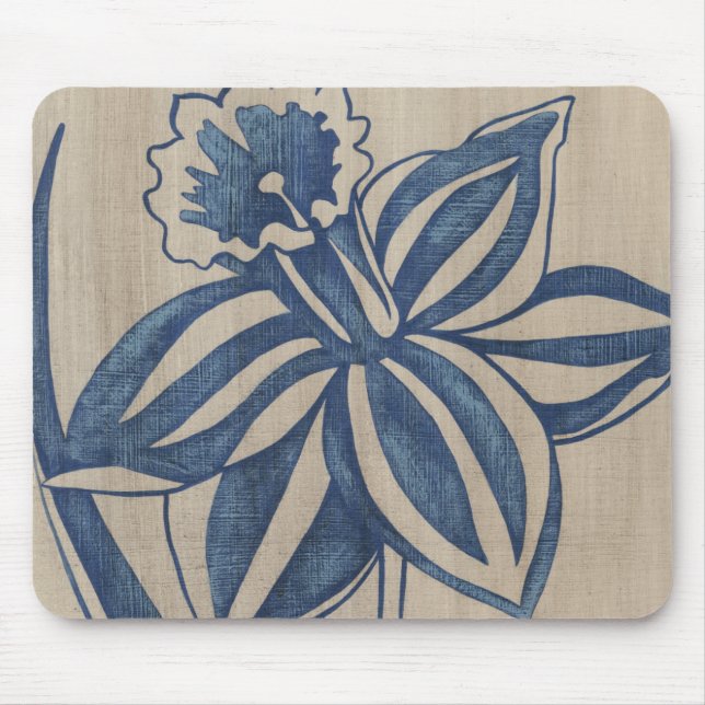 Indigo Daffodil Mousepad (Vorne)