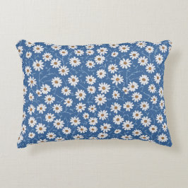 Indigo Dream Daisies Dekokissen