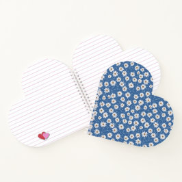 Indigo Dream Daisies Notizbuch