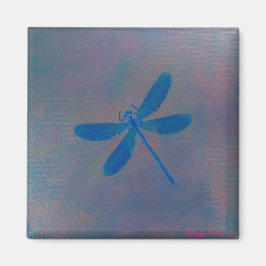 Indigo Dream Dragonfly Magnet