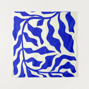 Indigo Elegance Wandteppich