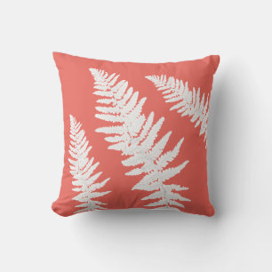Indigo Fern Botanischer Tosskissen Kissen