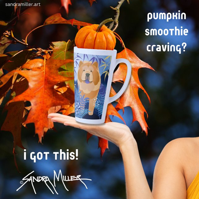 INDIGO glatte, würzige latte Tasse (Von Creator hochgeladen)