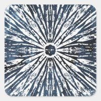 Indigo Ink Radial Motif