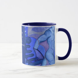 Indigo Krieger Tasse