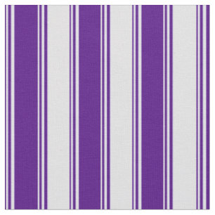 Indigo & Lavender Farbmuster der Streifen Stoff